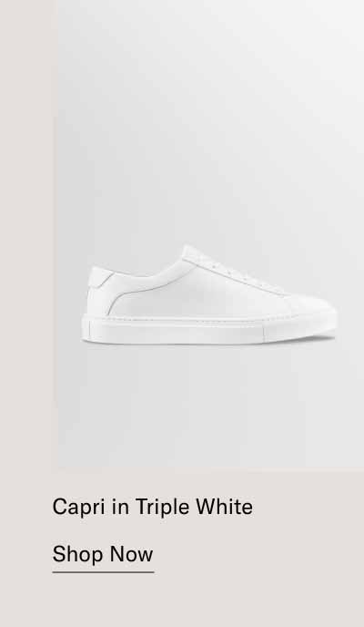 Capri in Triple White. Shop Now