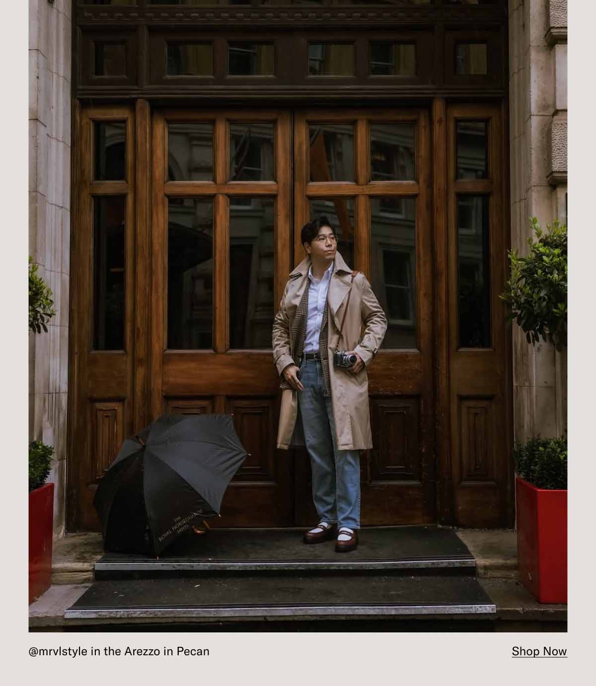 @mrvlstyle in the Arezzo in Pecan Shop Now