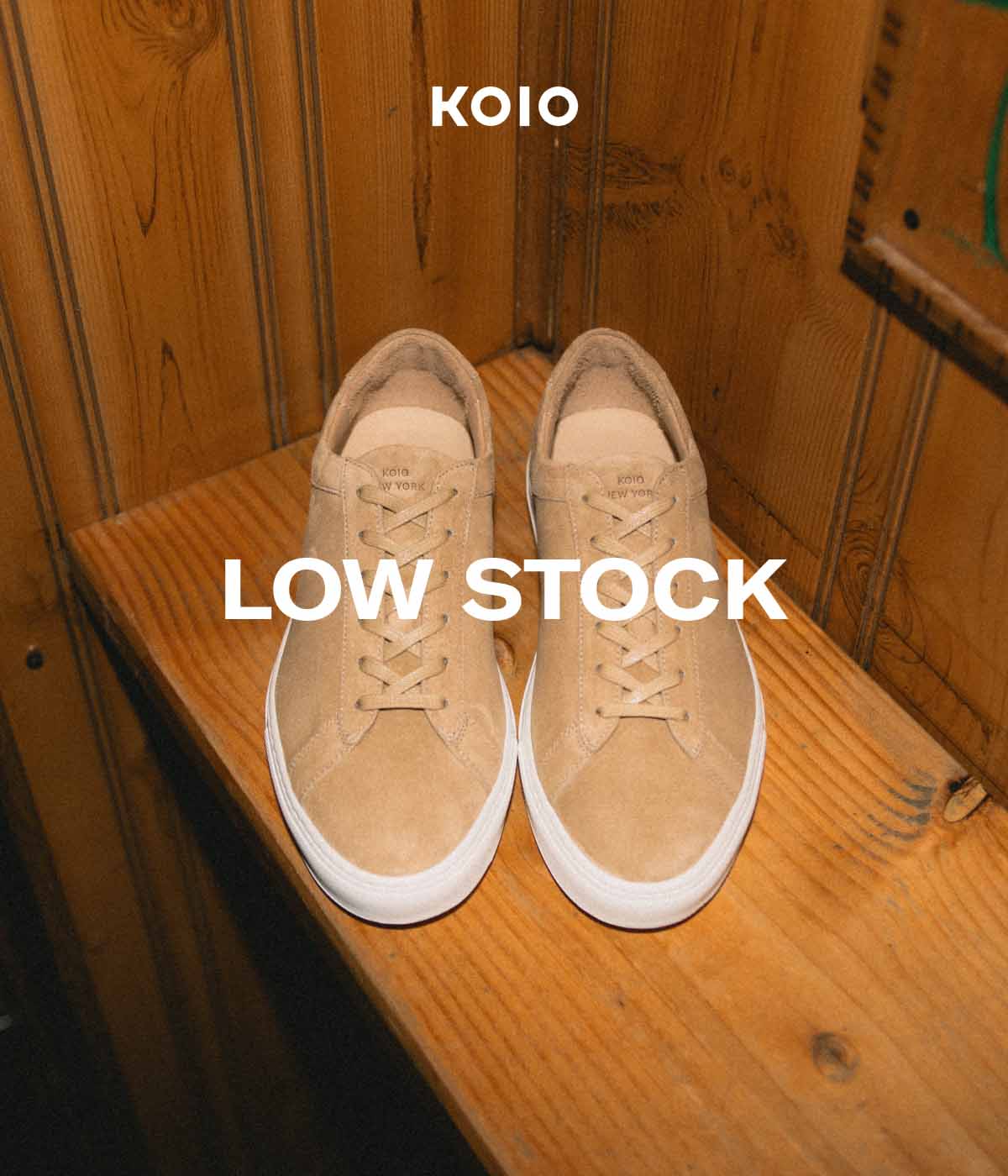 KOIO LOW STOCK