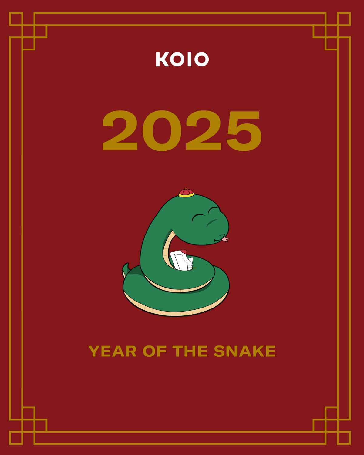 KOIO 2025 Year of the Snake