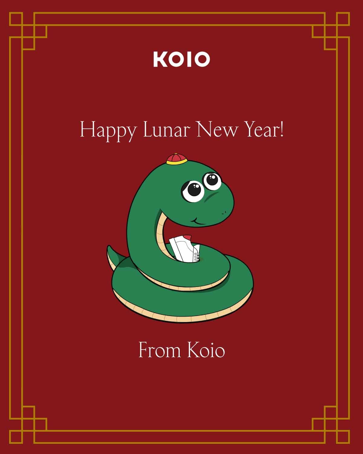 KOIO Happy Lunar New Year! From Koio