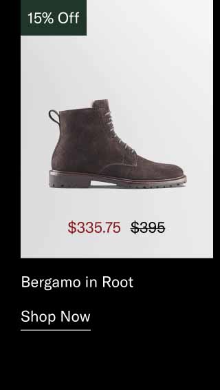 Bergamo in Root. Shop Now