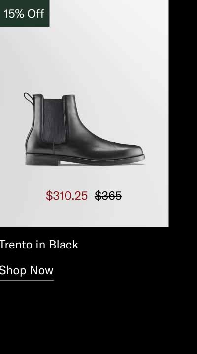 Trento in Black. Shop Now
