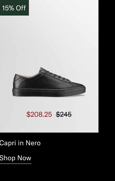 Capri in Nero. Shop Now