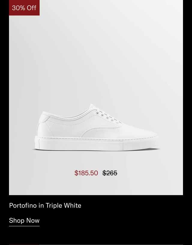 TRAVEL COMPANIONS Portofino in Triple White. Shop Now