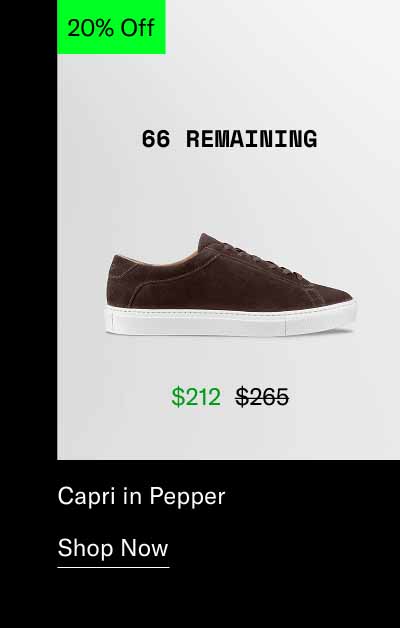 Capri in Pepper. Shop Now