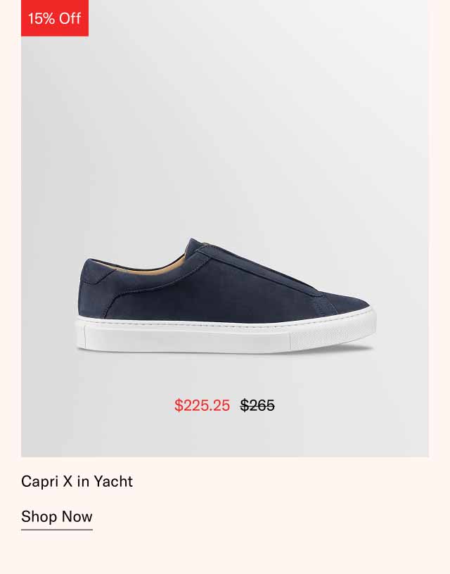 Capri X in Yacht. Shop Now