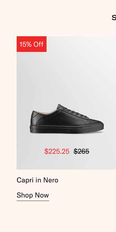 Capri in Nero. Shop Now