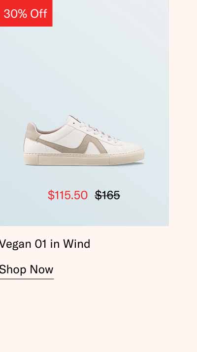 Vegan 01 in Wind. Shop Now