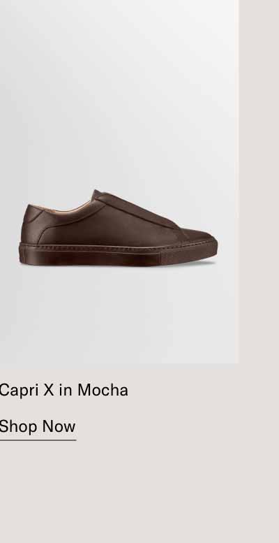 Capri X in Mocha. Shop Now