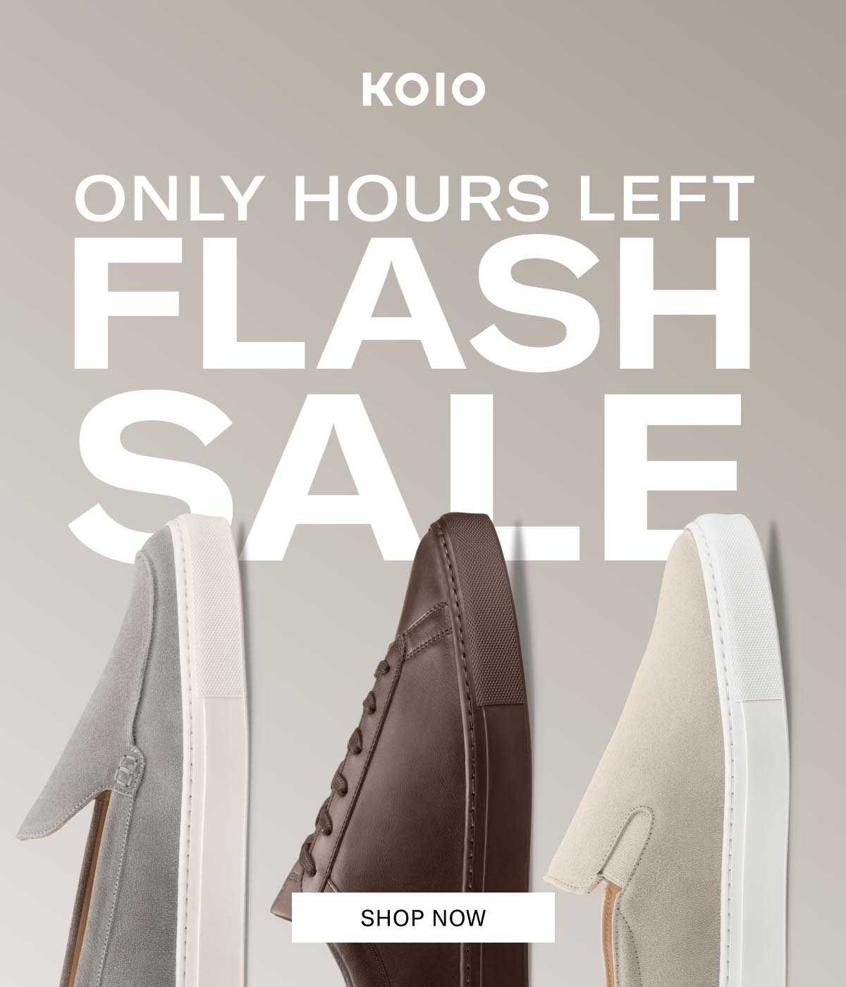 KOIO Only Hours Left Flash Sale | 15% Off