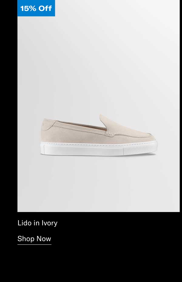 Lido in Ivory. Shop Now