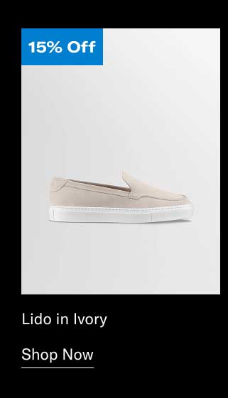 Lido in Ivory. Shop Now