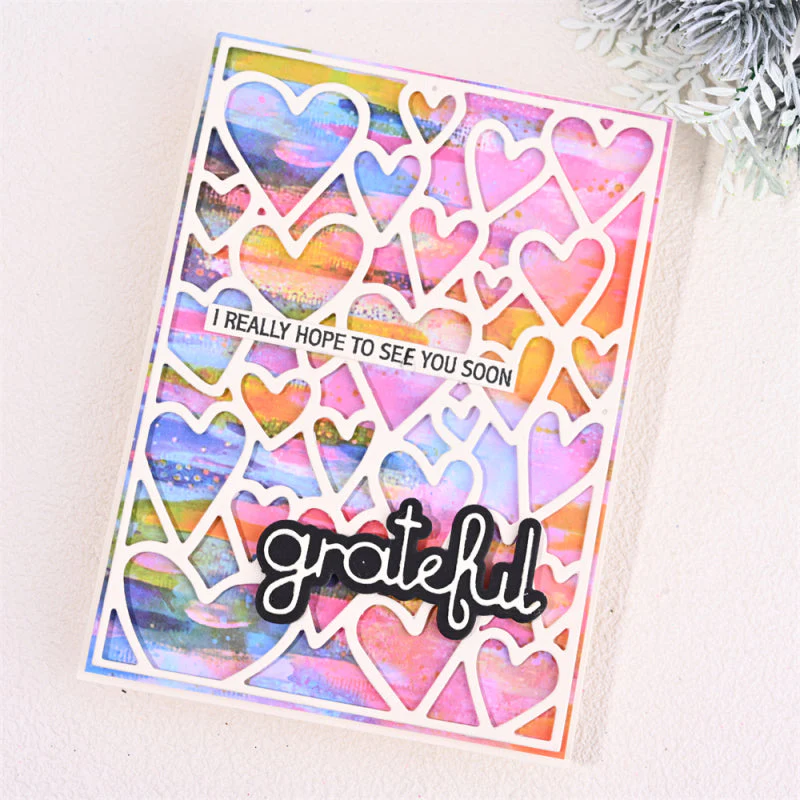 Lovely Heart Background Board