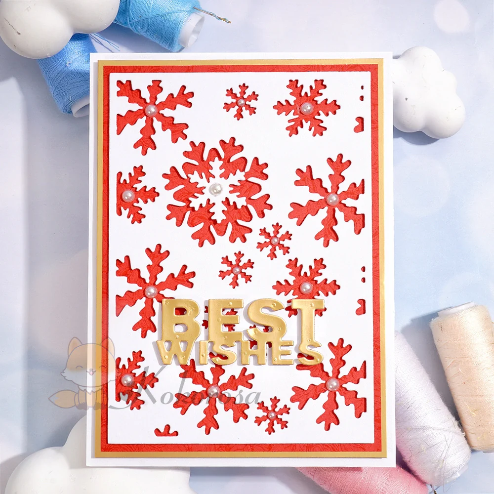 Snowflake Background Board