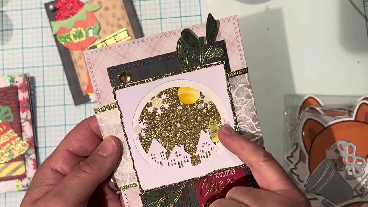 COUPON CODE: Angela30 Christmas Cards using dies from @kokorosastudio