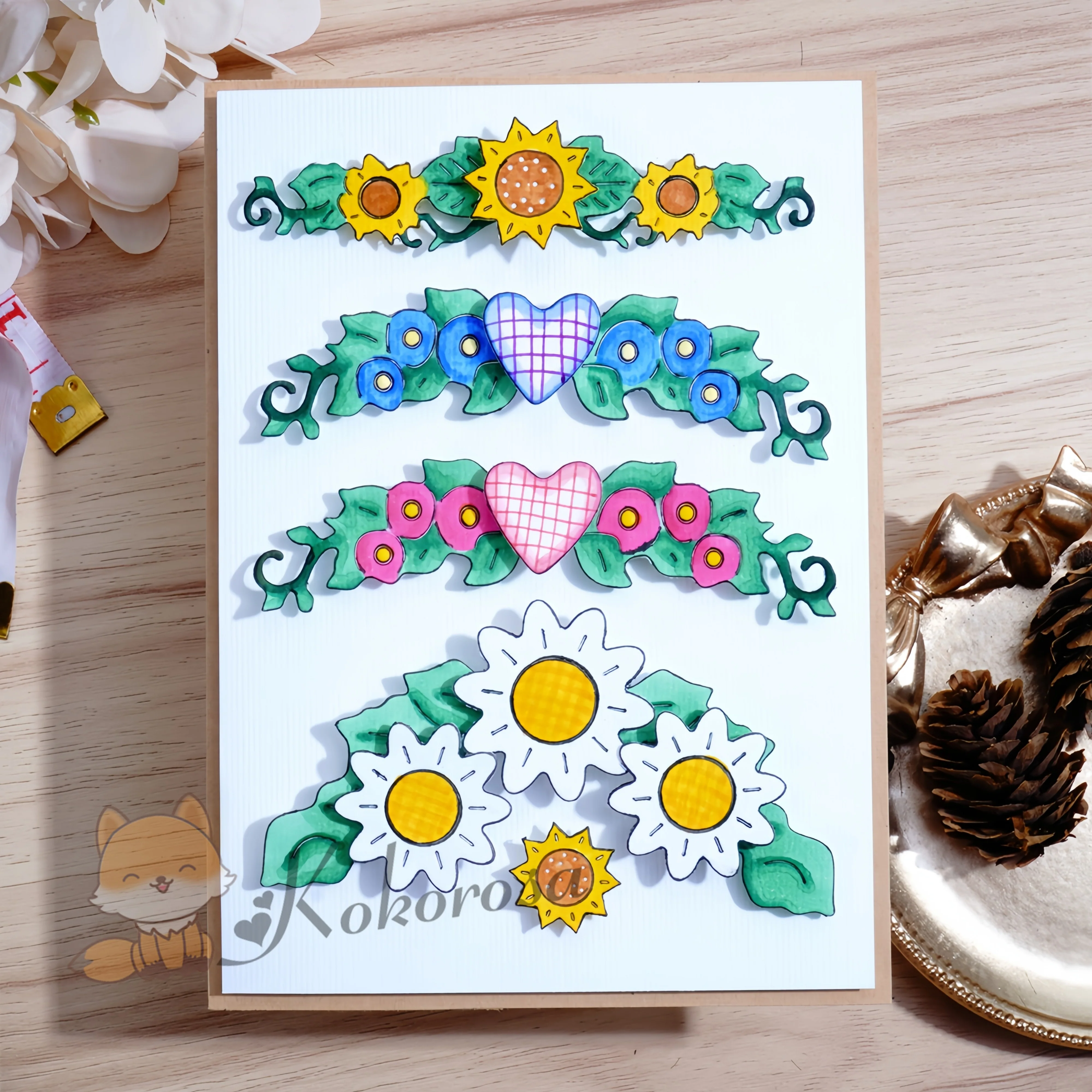 Flowers Badges