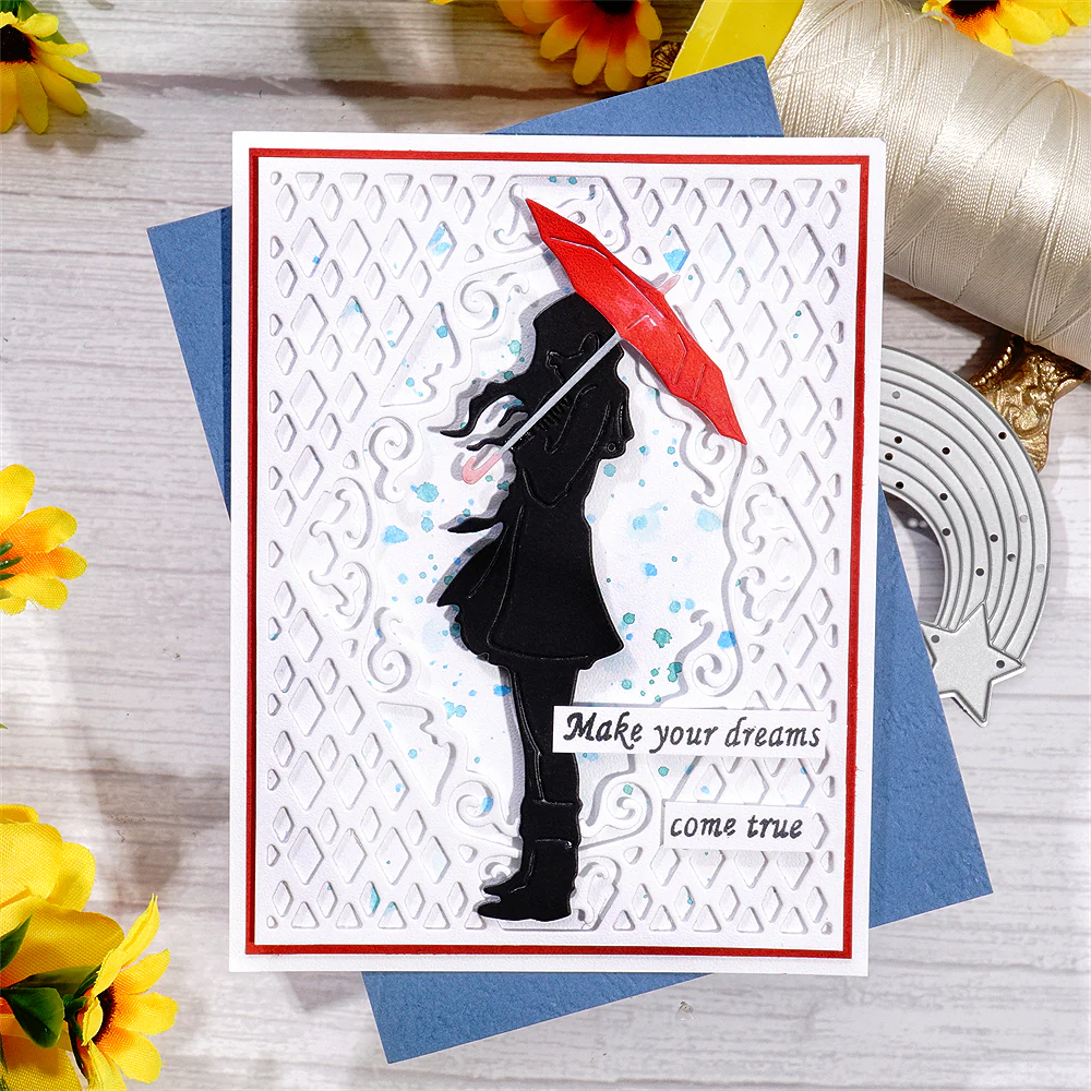 Girl Holding Umbrella