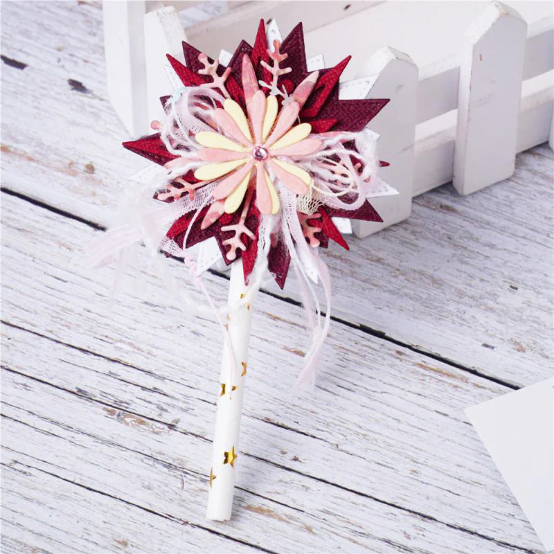 6pcs Snowflakes