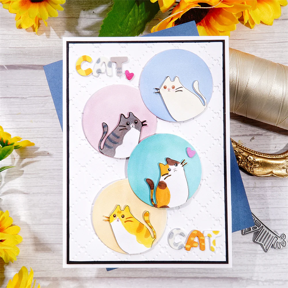 Cute Cartoon Cats