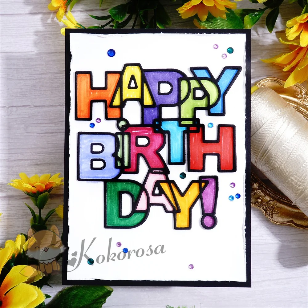 "HAPPY BIRTHDAY" Word
