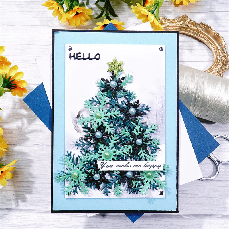 8PCS Snowflake Set