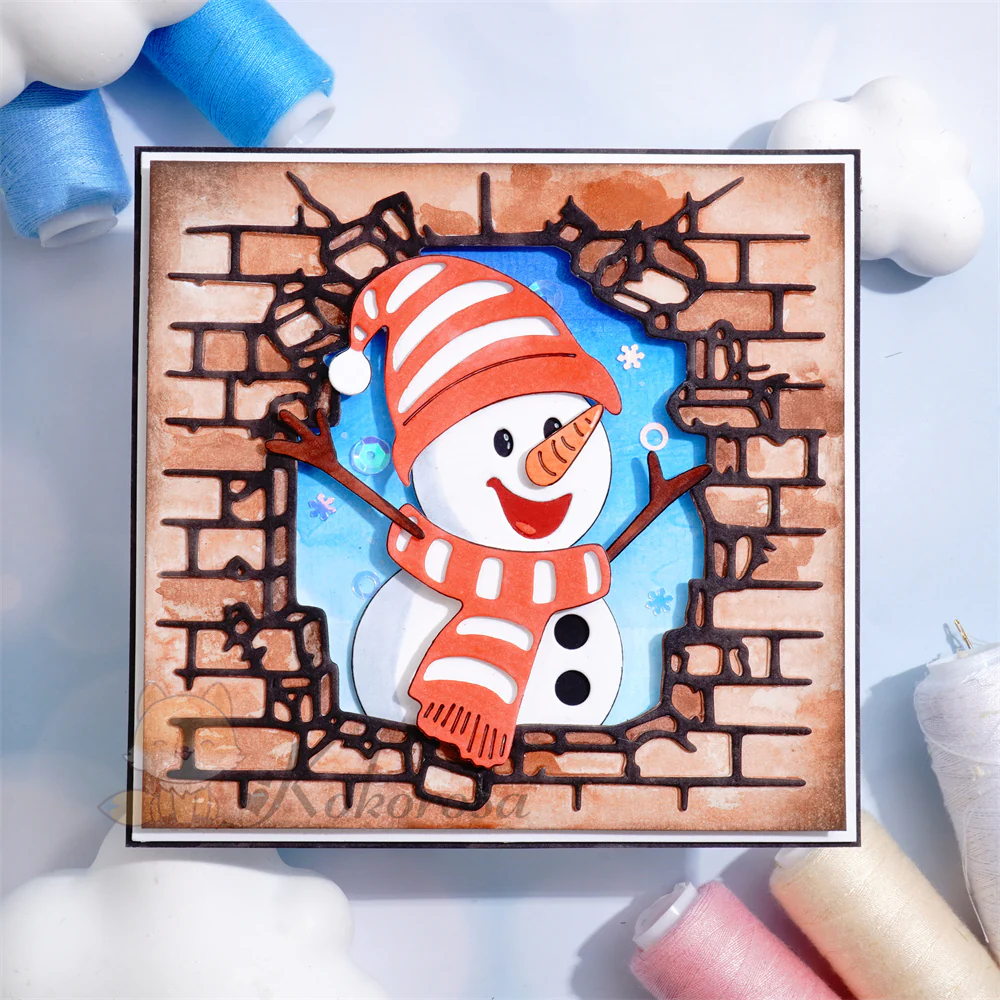 Snowman in the Wall