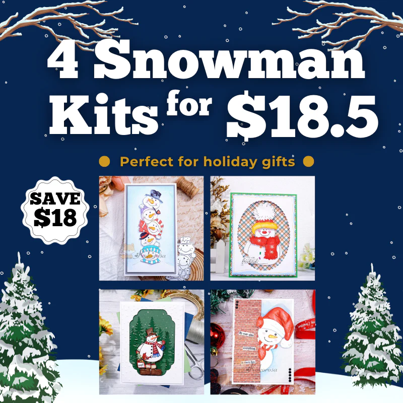 Snowman Bundle with 4 Items