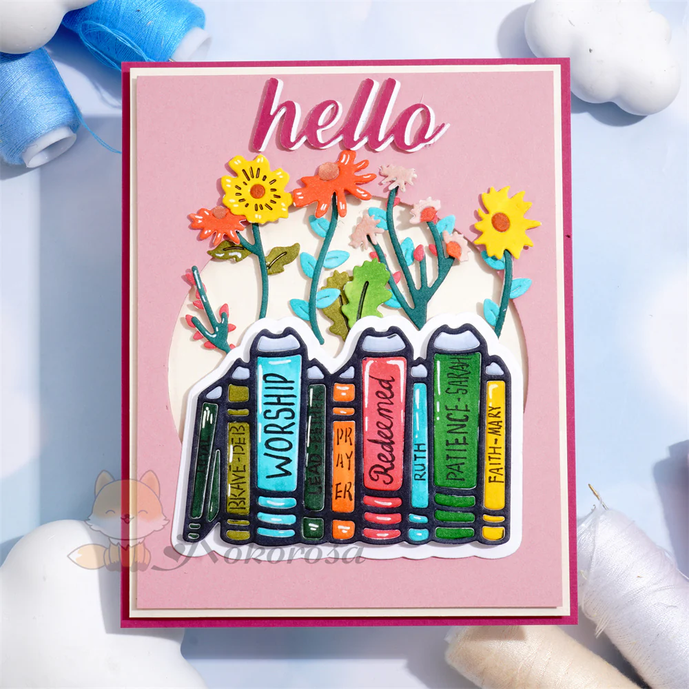 Flowers and Books