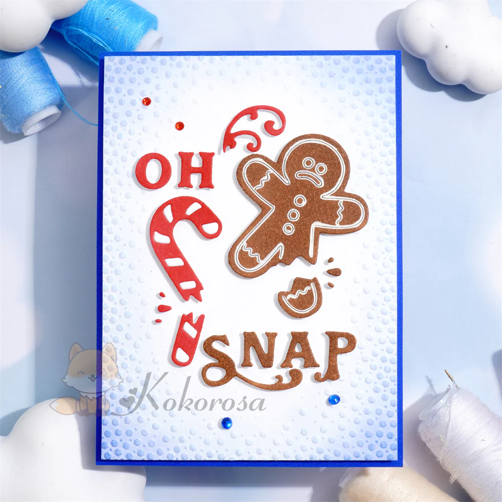 Broken Gingerbread Man and Cane