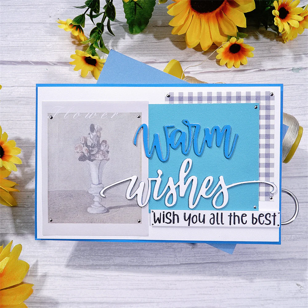 "Warm Wishes" Word