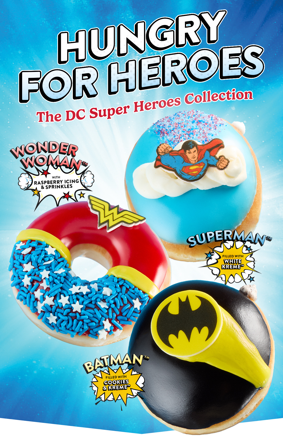 Introducing the NEW DC Super Heroes Collection, here for a limited time only!