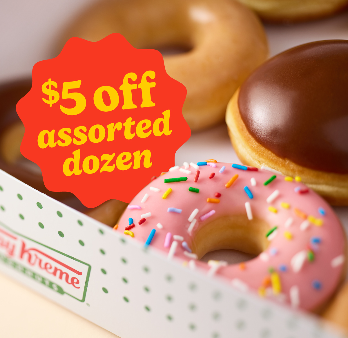 Rewards Exclusive! Enjoy $5 off Any Assorted Dozen.