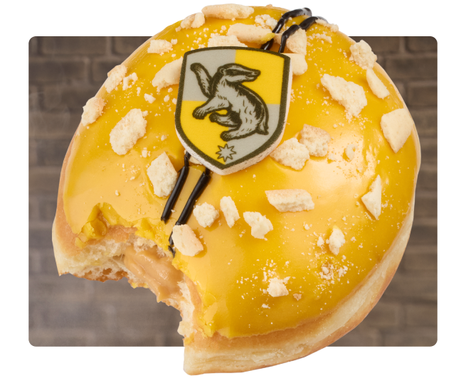 Hufflepuff™ Doughnut