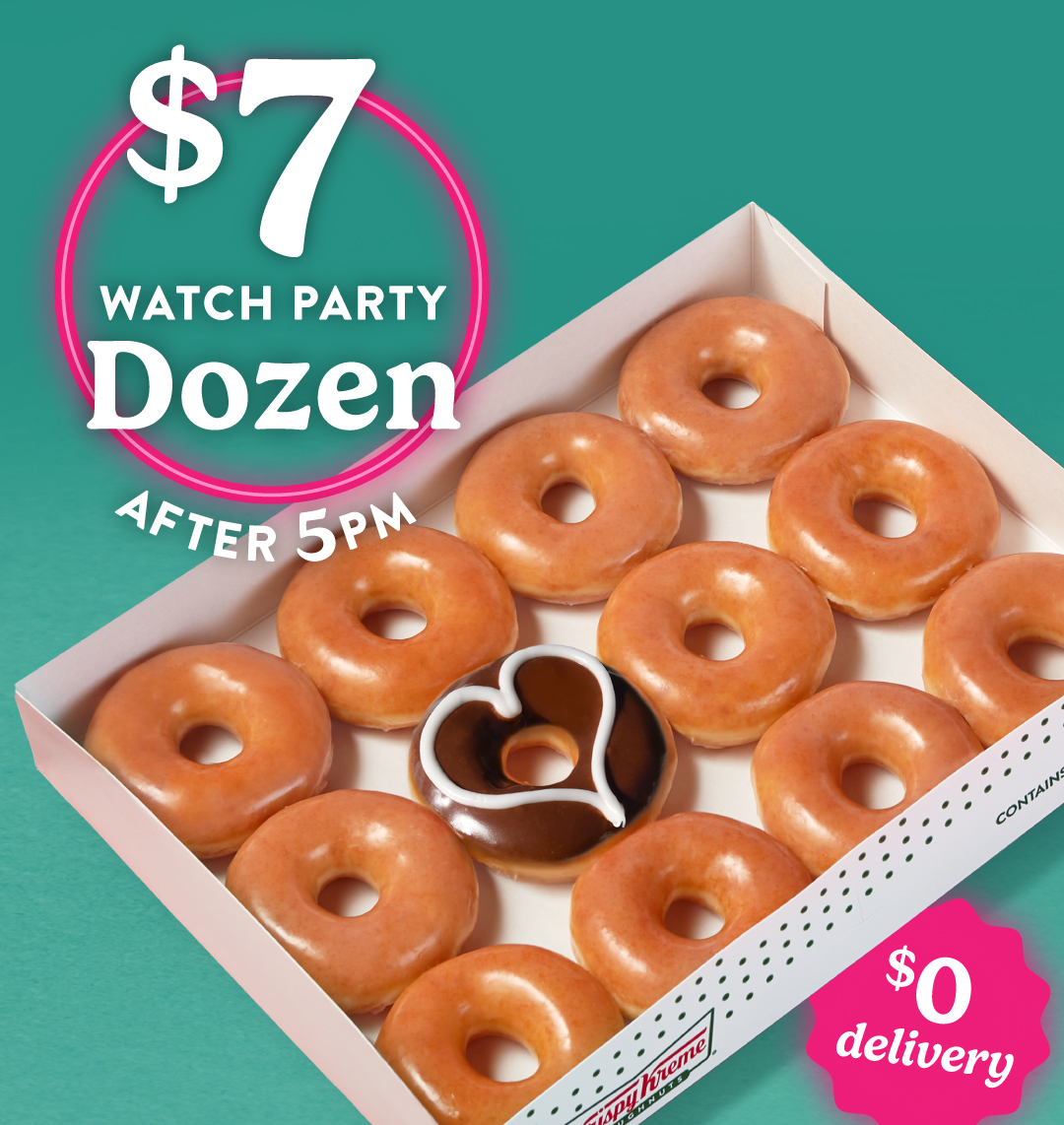 Grab this Special Dozen for only $7 after 5 pm today!