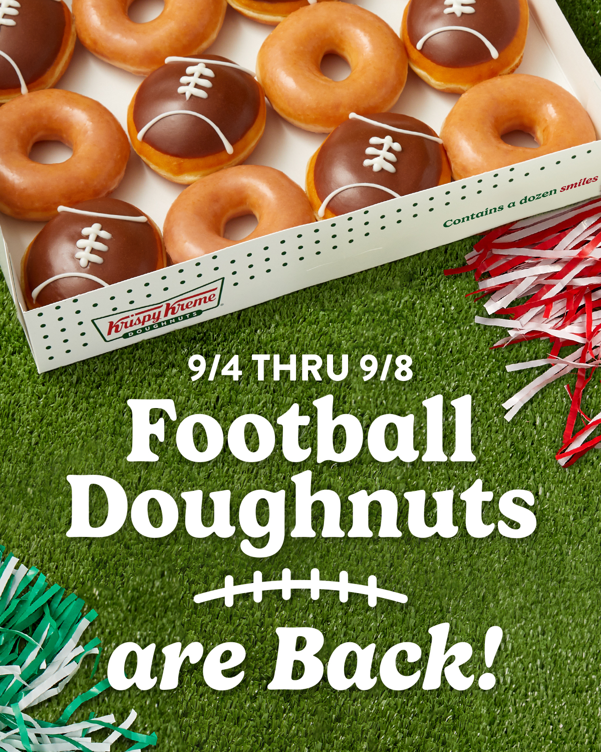 Kick off the season with our Football Dozen! Now thru Monday.