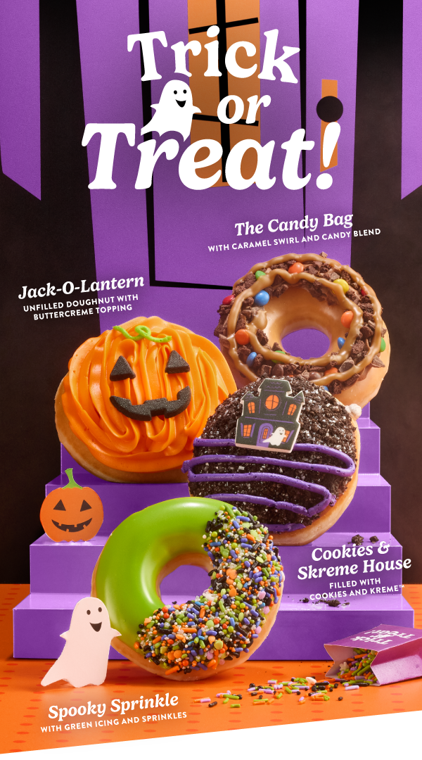 The all-NEW Trick-or-Treat! Collection has arrived just in time for Halloween.