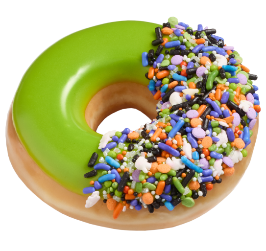 Try the doughnuts in the Trick-or-Treat! Collection before they vanish!