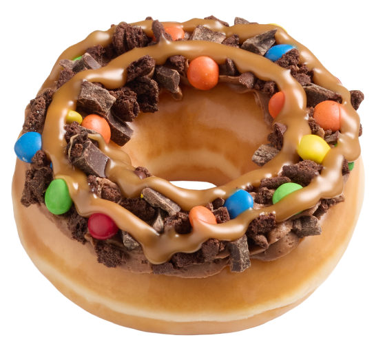 Try the doughnuts in the Trick-or-Treat! Collection before they vanish!