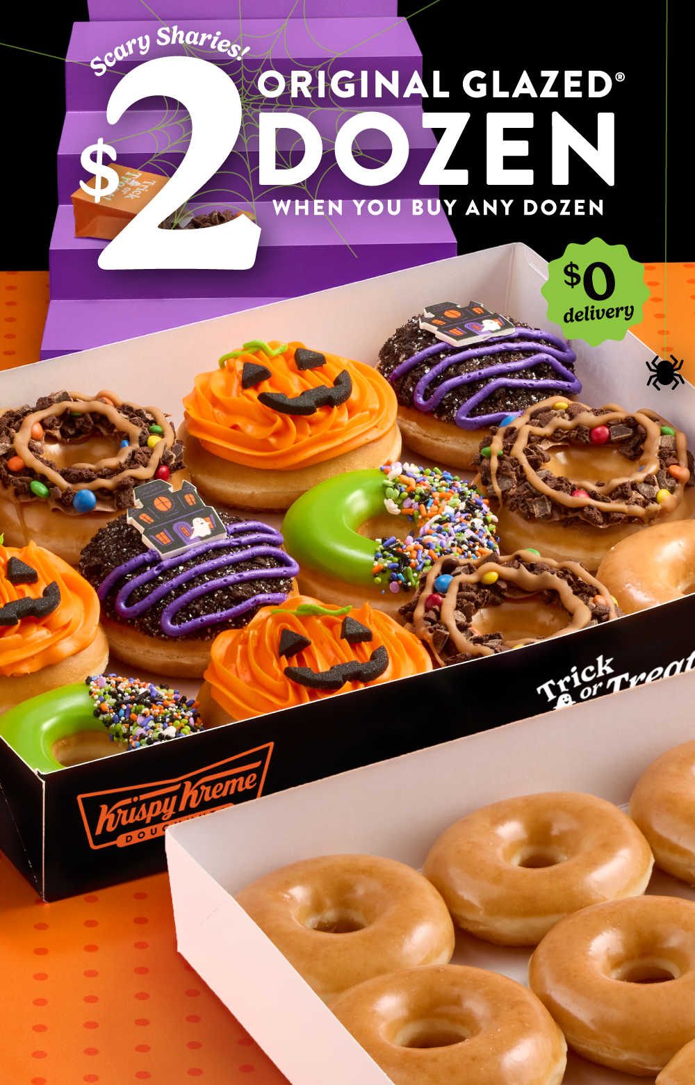 Enjoy a $2 Original Glazed® Dozen when you buy any dozen. This weekend only!