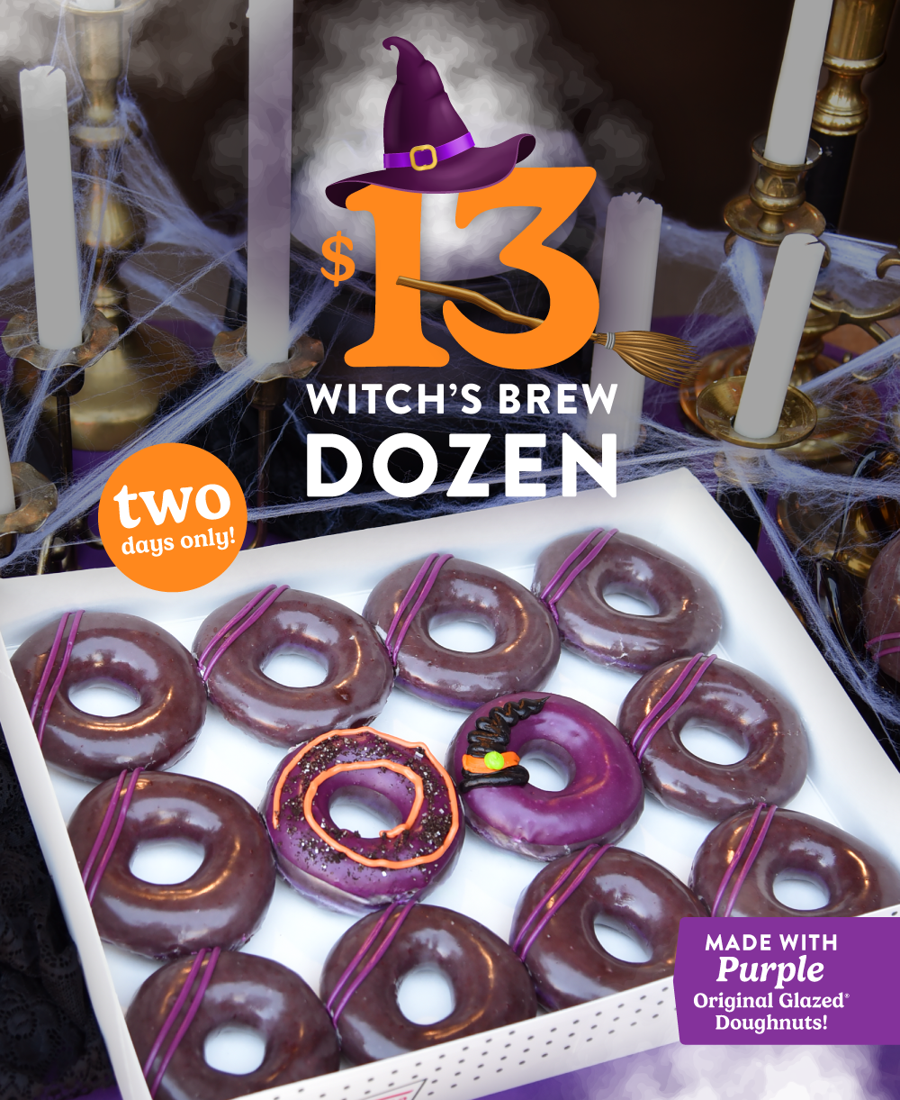 Enjoy a Witch's Brew Dozen for only $13! Now thru tomorrow.