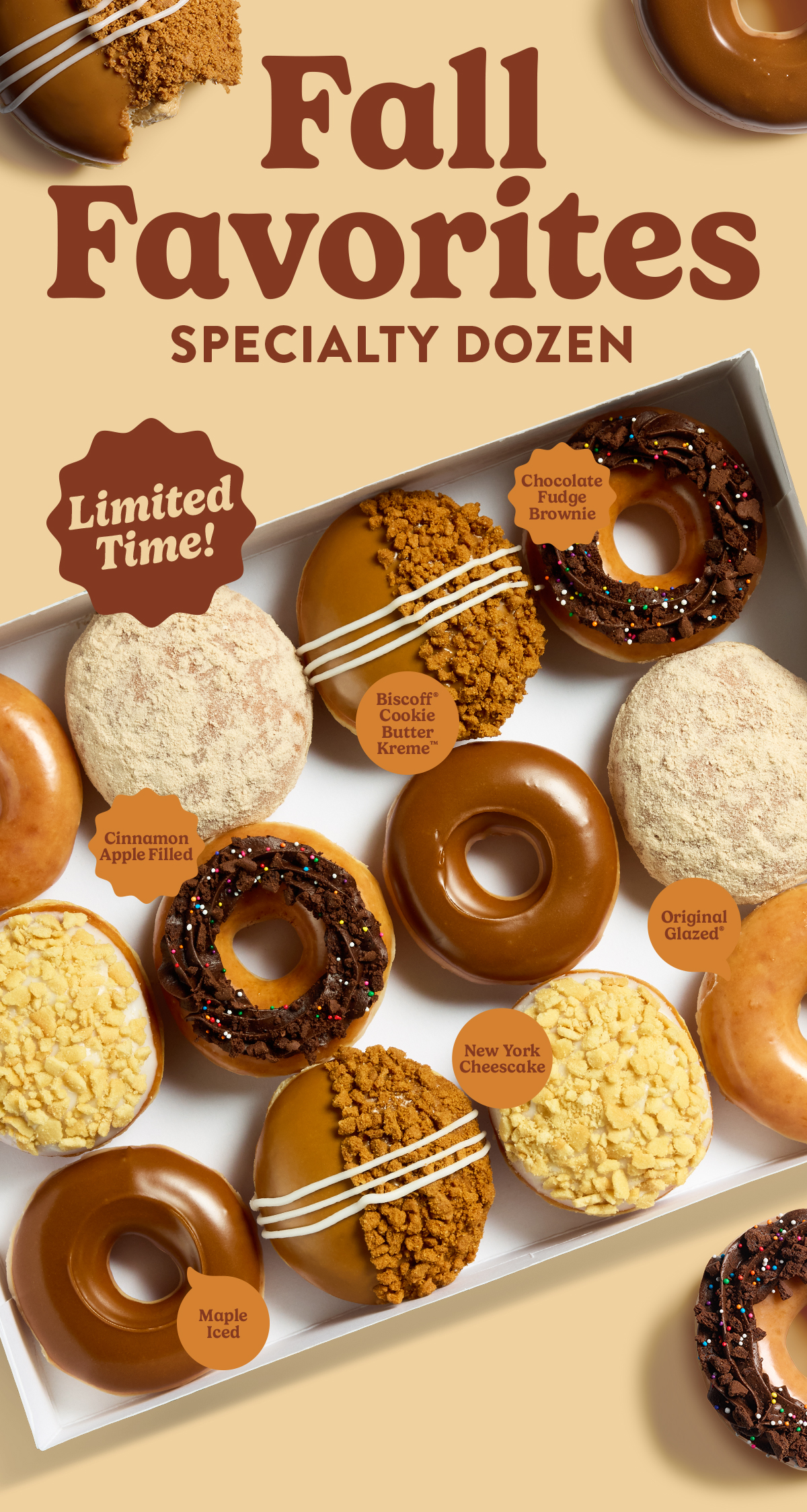 The all new Fall Favorites Dozen has arrived just in time for this season's hosting.