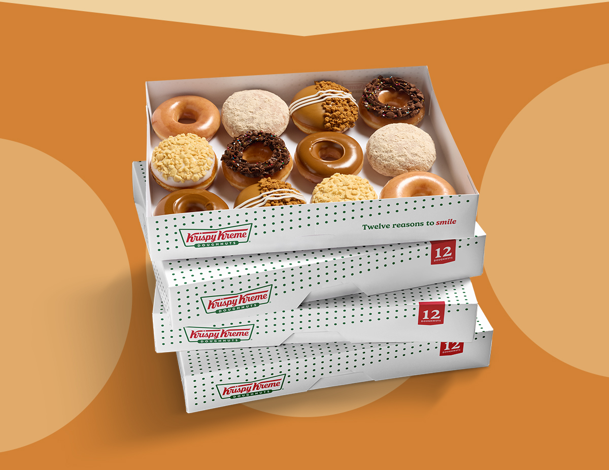 Cater your gatherings with the Fall Favorites Dozen.