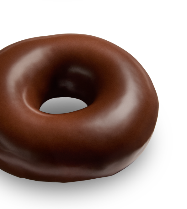 Try the NEW Chocomania doughnuts—with Hershey's!