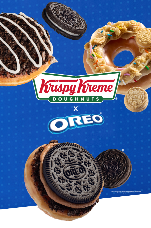 All NEW Krispy Kreme X OREO® Collection is here for a limited time!