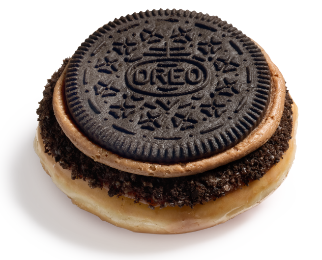 All NEW  Krispy Kreme X OREO® Collection is here for a limited time!
