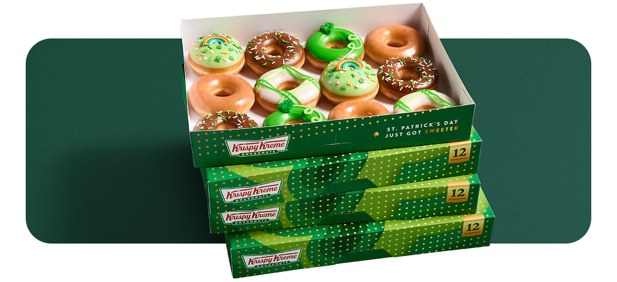 Cater your next event with the St. Patrick's Day Specialty Dozen!