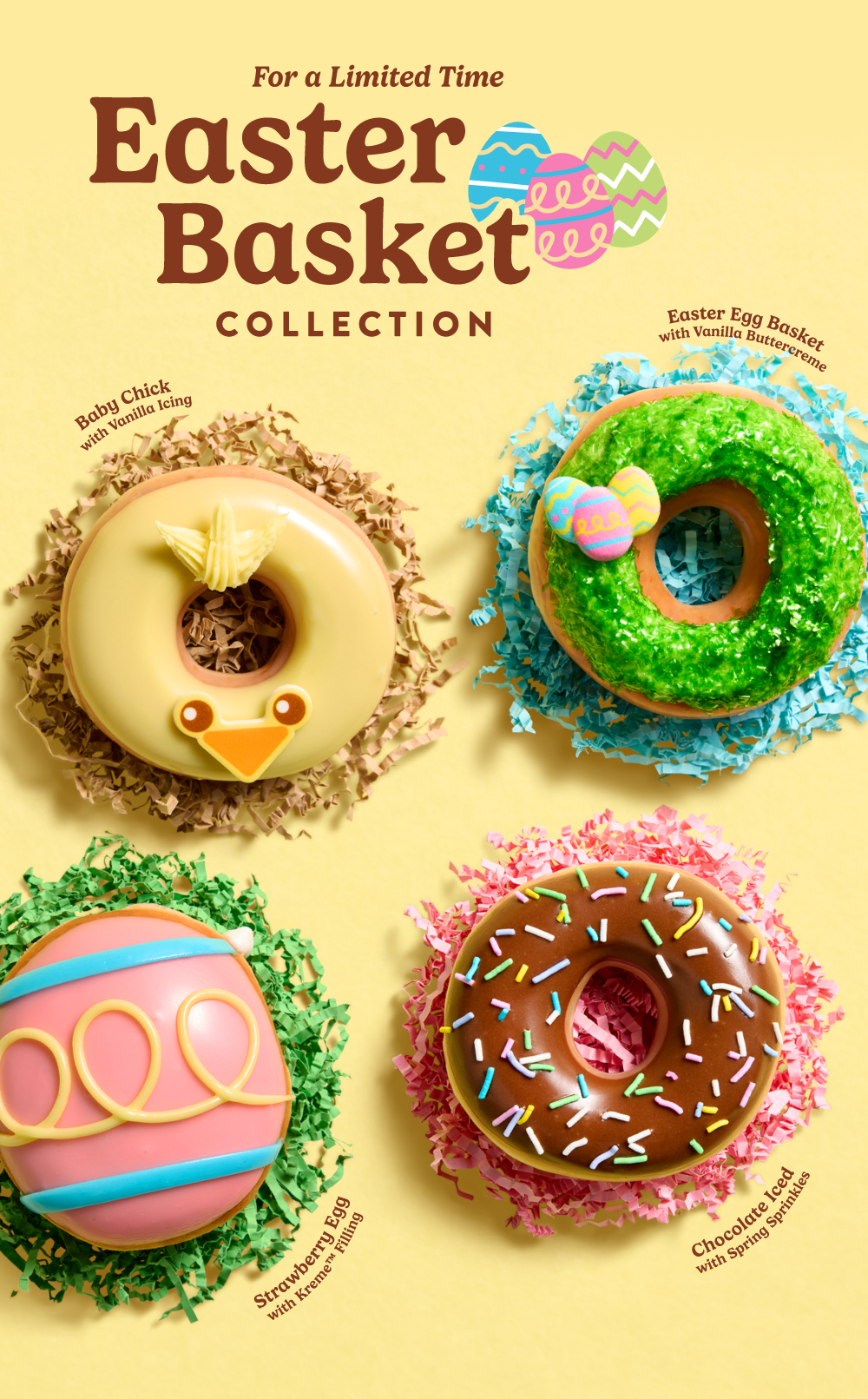 NEW Easter doughnuts are the sweetest way to brighten somebody's spring!