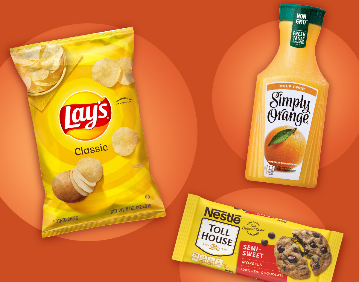 Your Weekly Featured Coupons: Simply Orange Juice, Nestlé Morsels, Lay's Potato Chips