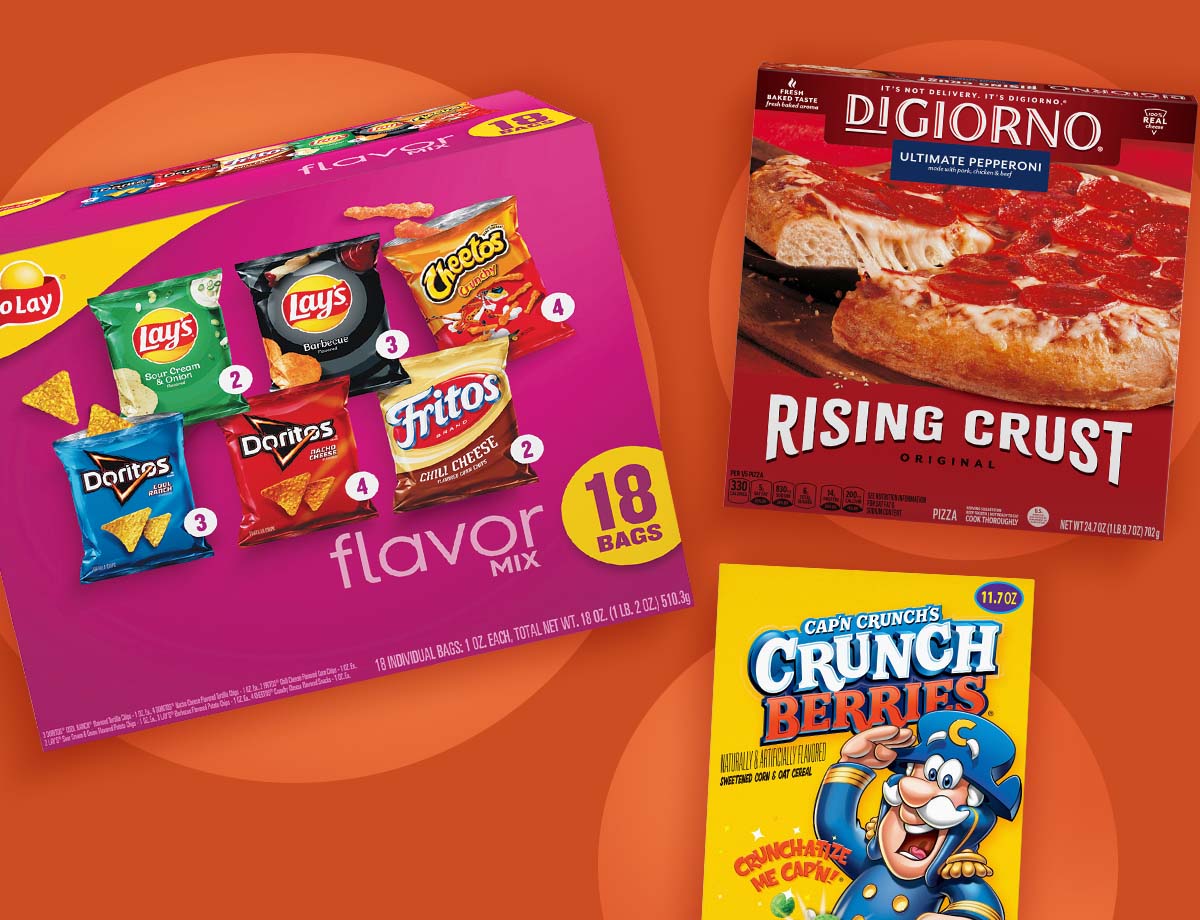Your Weekly Featured Coupons: DiGiorno, Frito-Lay Multipack, Cap'n Crunch